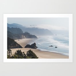 Oregon coast Art Print
