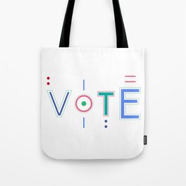 Vote Baby Vote 031916 Tote Bag | Typography, Graphic Design, Political 