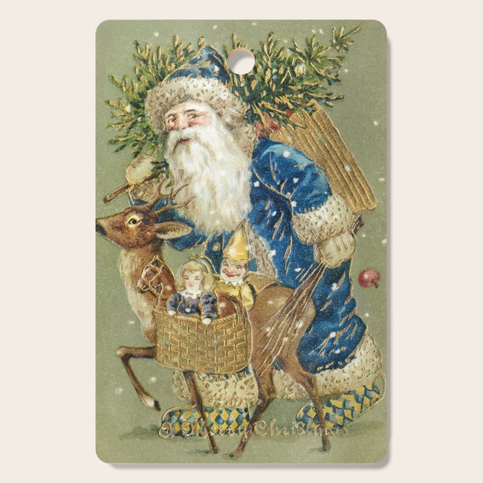A Merry Christmas 1900 Father Christmas Festive Vintage Santa