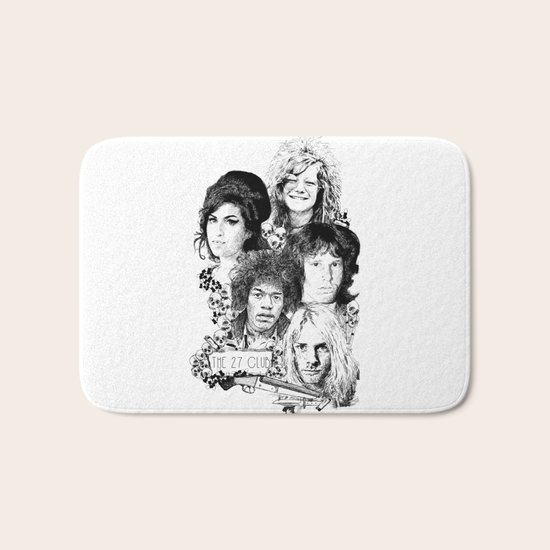 The 27 Club Bath Mat