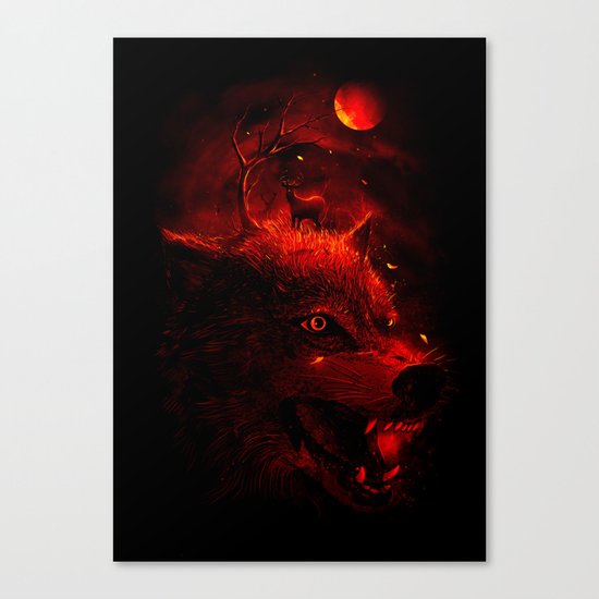 Red Dream Canvas Print