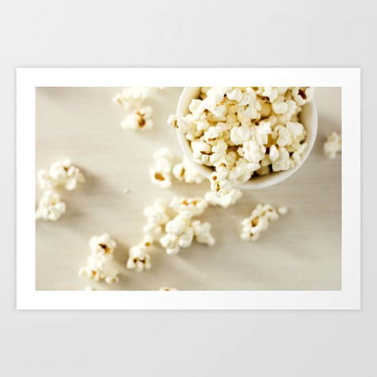 Popcorn Art Print