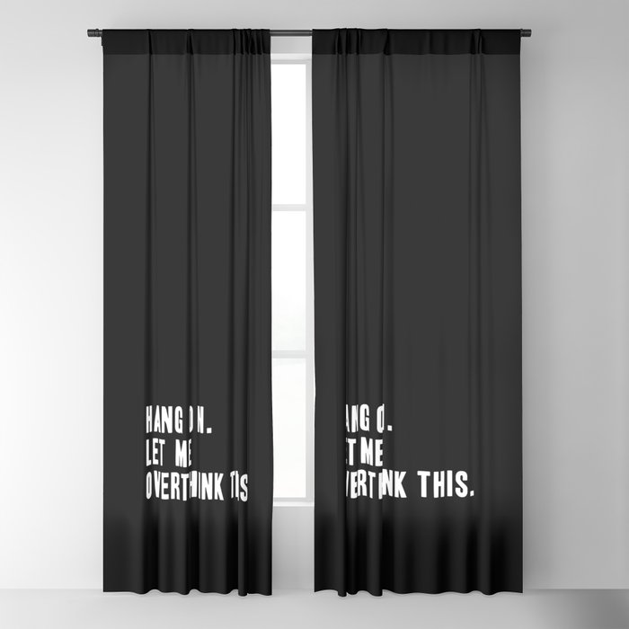 Blackout Curtain By Socoart Society6, How To Hang Blackout Curtains Behind