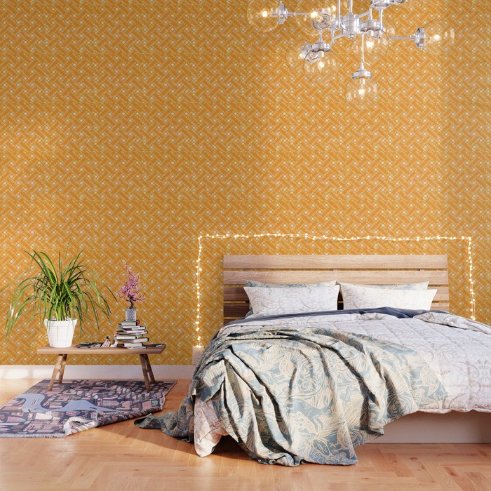 Tuscan Sun Mosaic Geo Wallpaper By Diakoka Society6