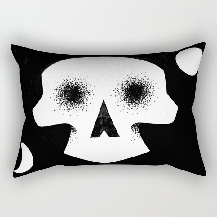 Dotskull Rectangular Pillow