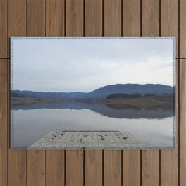 Lake of peace Outdoor Rug