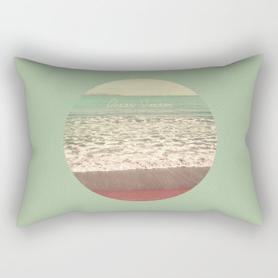 Ocean Dream I Rectangular Pillow