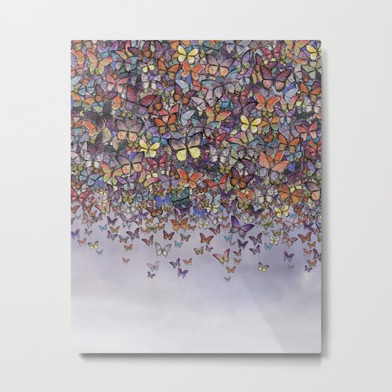 butterfly cascade Metal Print