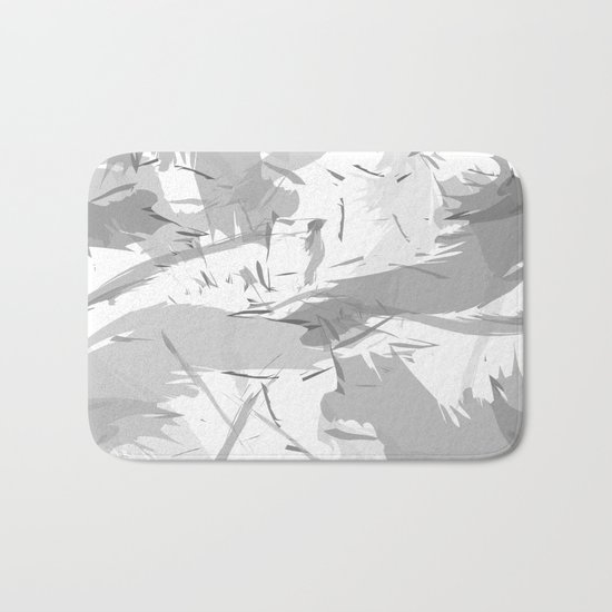 Abstract composition. Creative chaos Bath Mat