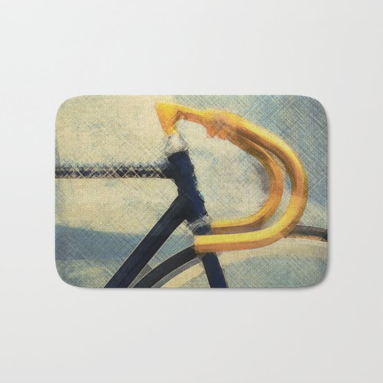 Gold Handlebar Bath Mat