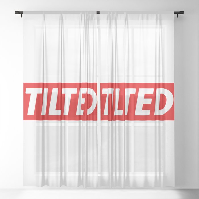 Tilted Sheer Curtain