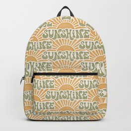 Sunshine - gold and green Backpack