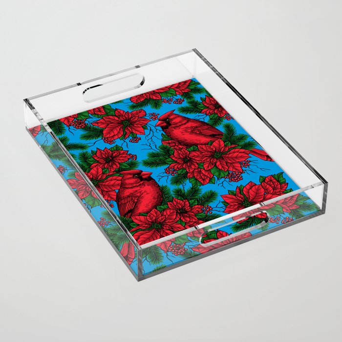 Cardinals  Acrylic Tray