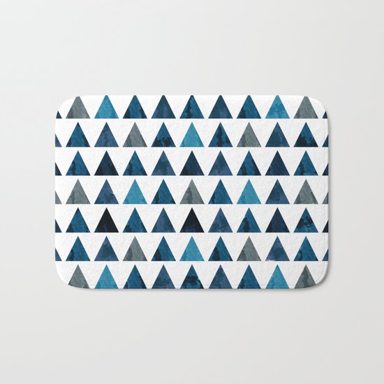 Lovely Geometric Pattern III Bath Mat