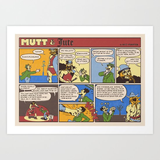 what a hauhauhauhaudibble thing Art Print