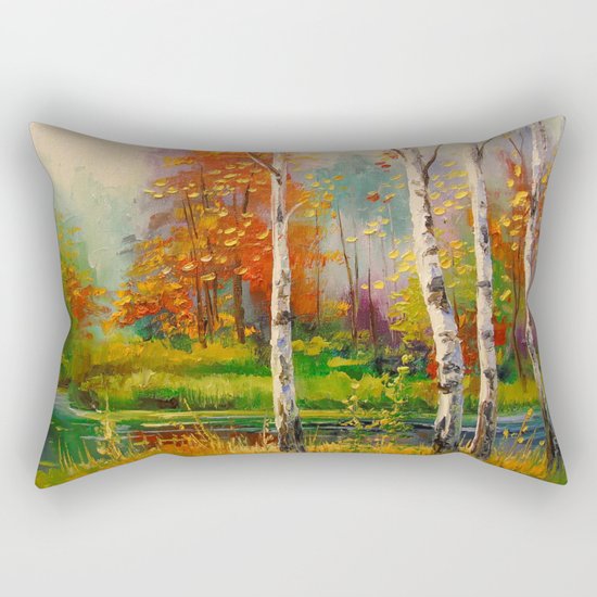 Melody of autumn Rectangular Pillow