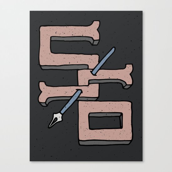 S6 STRIKE Canvas Print