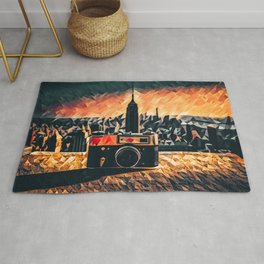 New York City Area & Throw Rug