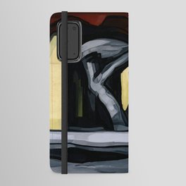 A Situation in Yellow, 1933 by Oscar Bluemner Android Wallet Case