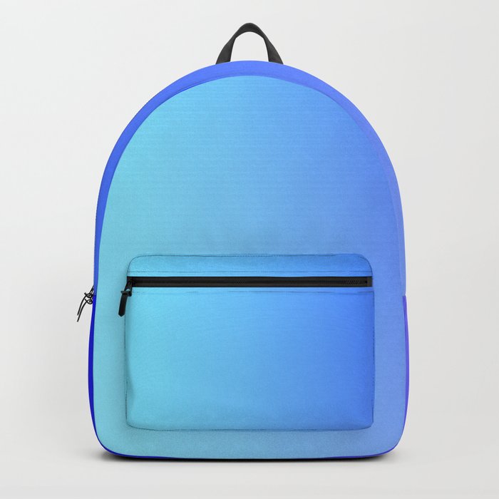 45 Blue Gradient 220506 Aura Ombre Valourine Digital Minimalist Art Backpack