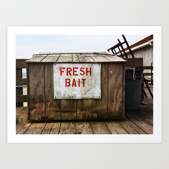 Fresh Bait Art Print