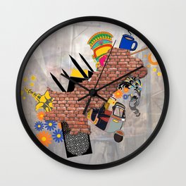 Culturaly Strong! Wall Clock