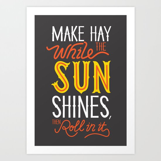 Sunshine Art Print
