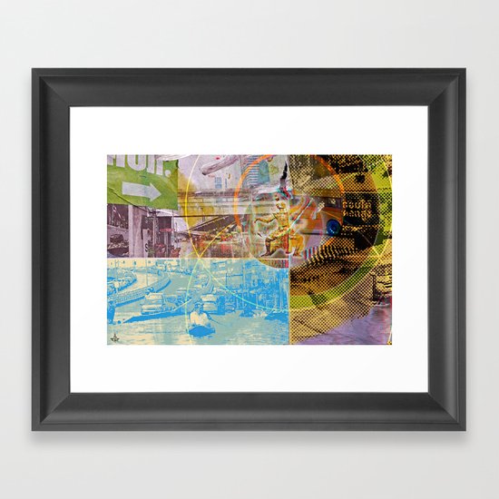 Collateral^2ndHand°FloodNewz Framed Art Print