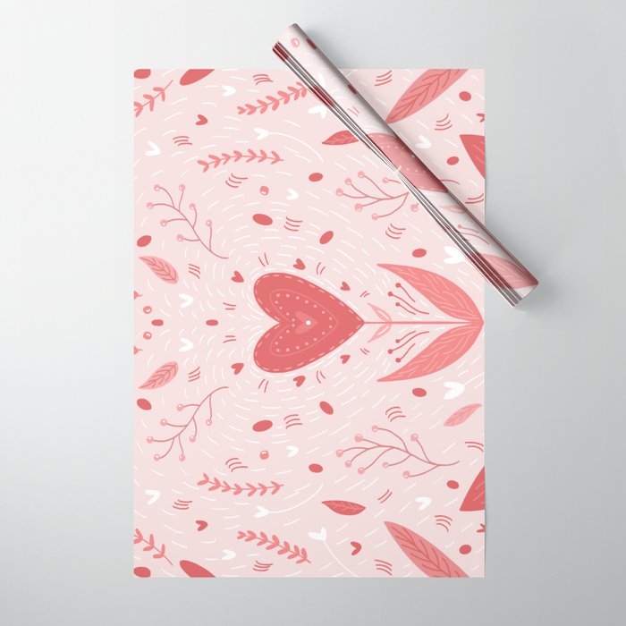 You are my Valentine Wrapping Paper by Valeria Frustaci