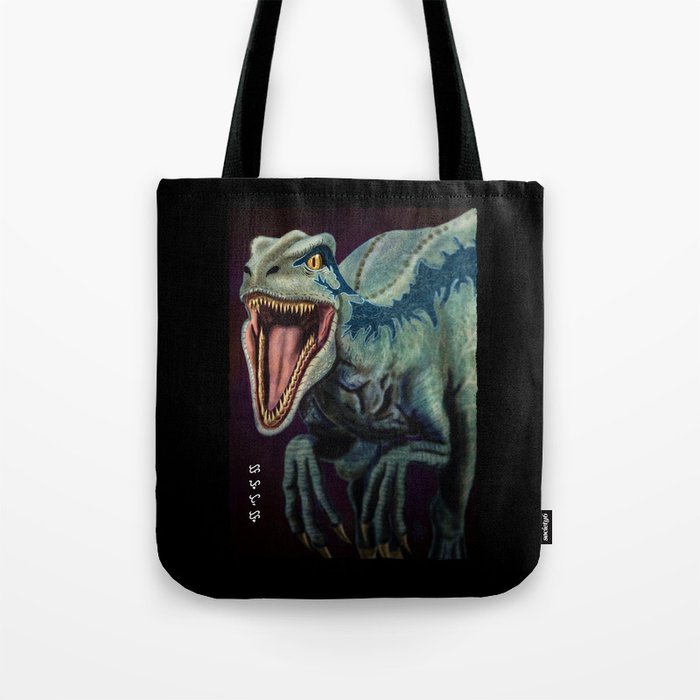 Raptor - Black Tote Bag