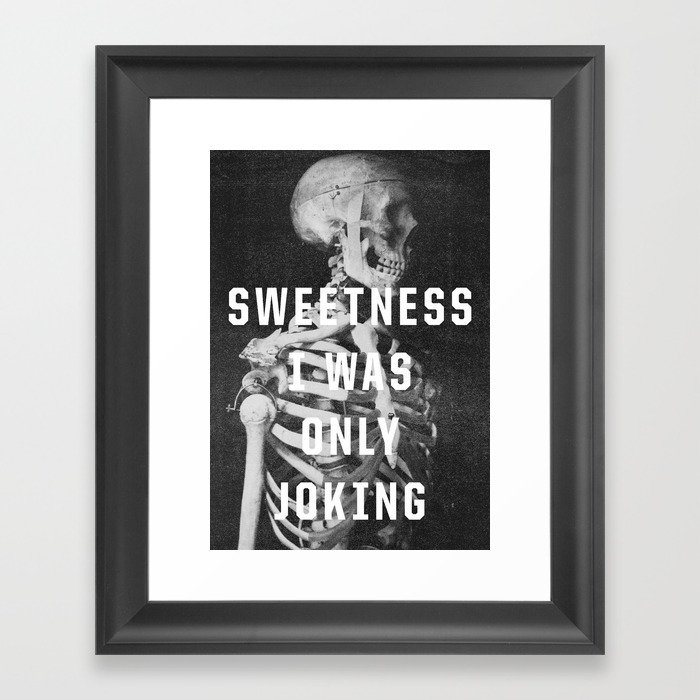 Sweetness Framed Art Print