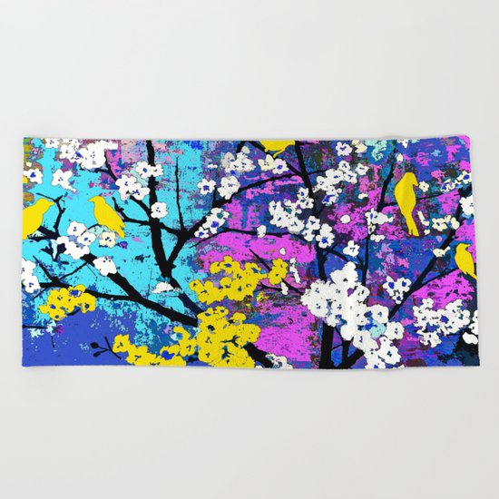 Birds Beach Towel