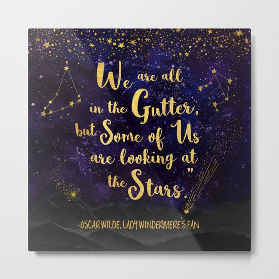 Wilde - Looking At The Stars Metal Print