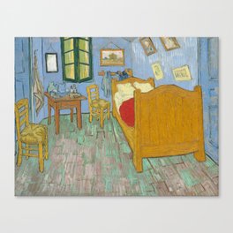 Vincent van Gogh - The Bedroom in Arles Canvas Print