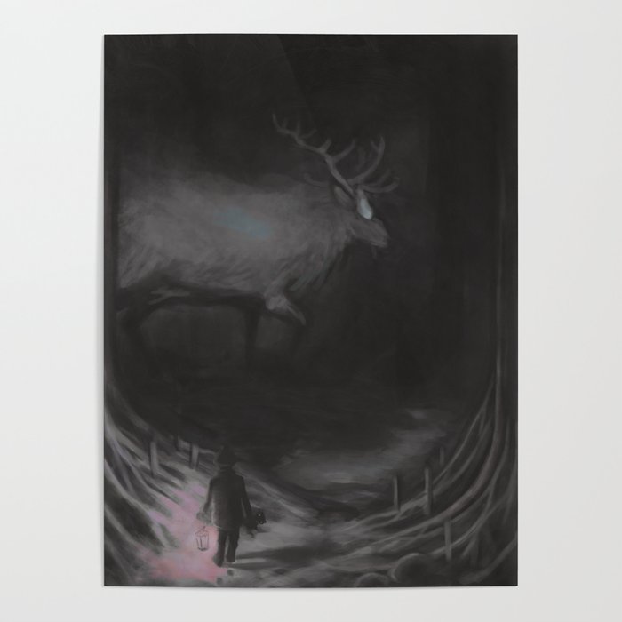 Deep In The Woods Poster