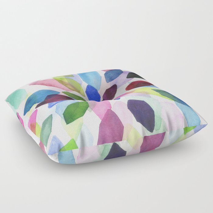 gems and minerals Floor Pillow