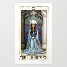 High Priestess Art Prints For Any Decor Style Society6