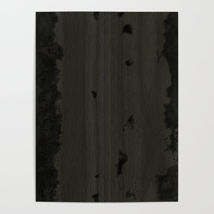 Dark wood Poster