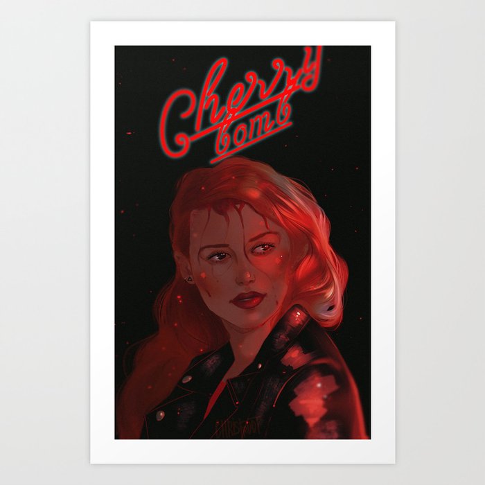Cheryl Blossom Art Print By Chrisfroot Society6