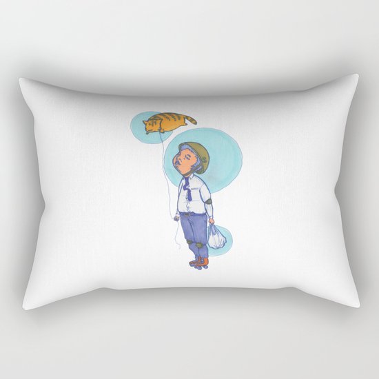 Topaz Dreaming. Rectangular Pillow