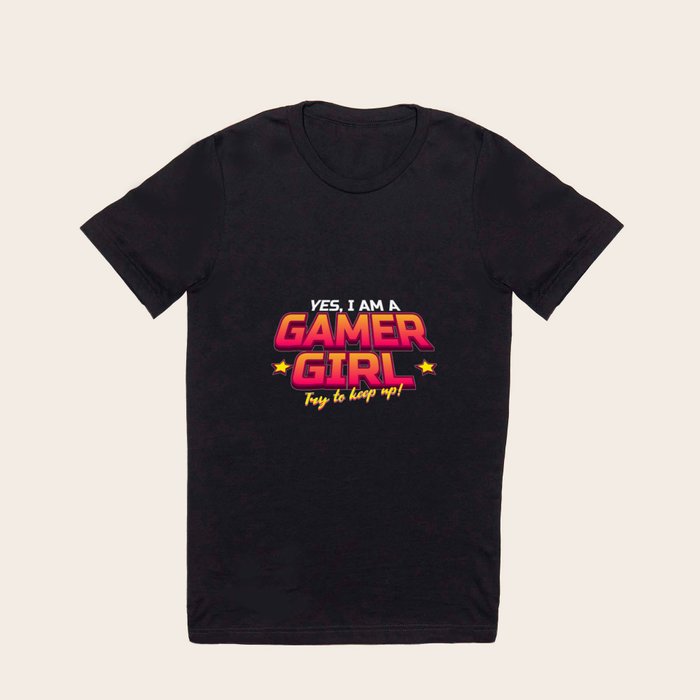 Gamer girl t shirt on sale