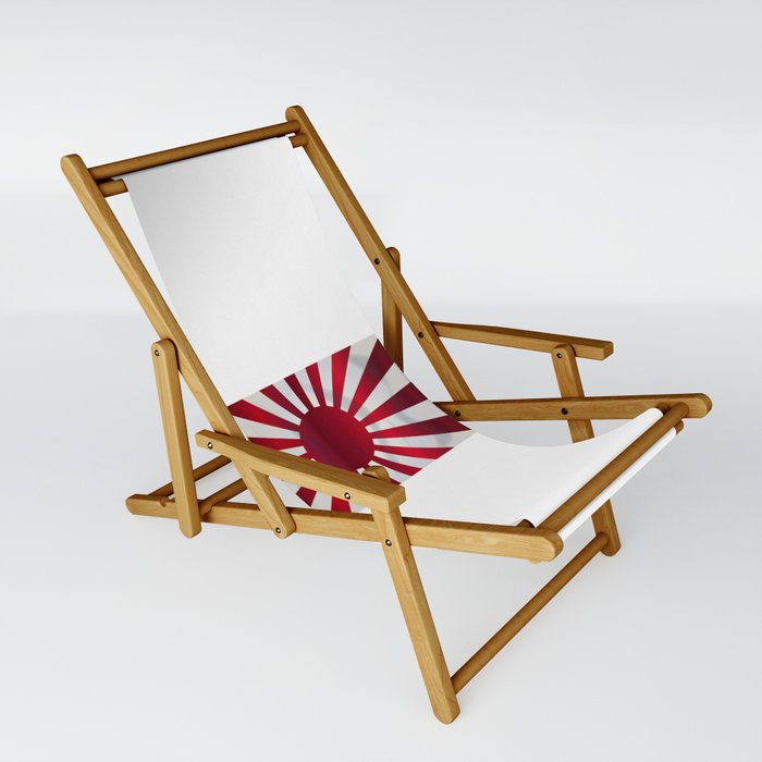 Japanese Rising Sun Flag Sling Chair By Homestead Society6