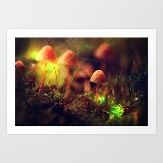 hidden away Art Print