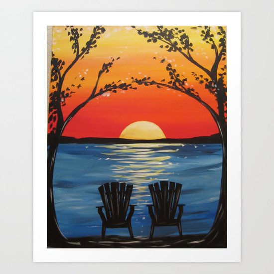 Canvas Painting Ideas Muse Paintbar Events Classes Art Print By