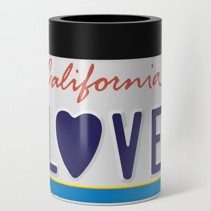 California Love License Plate Can Cooler