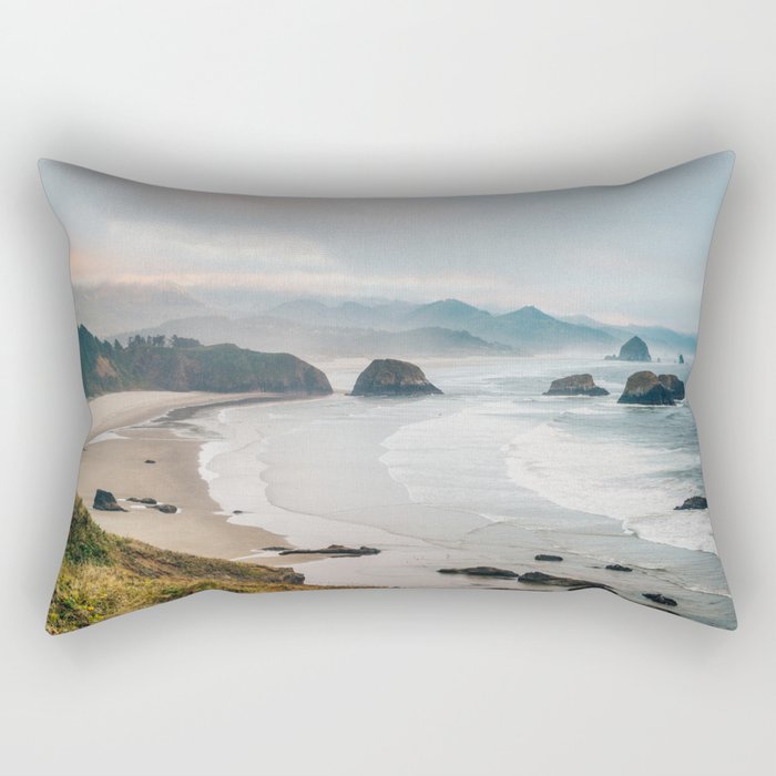Alone in the beauty of the earth Rectangular Pillow