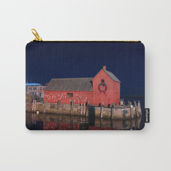 Motif #1 with Christmas Wreath Carry-All Pouch
