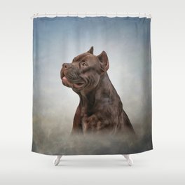 American Staffordshire Terrier 5 Shower Curtain