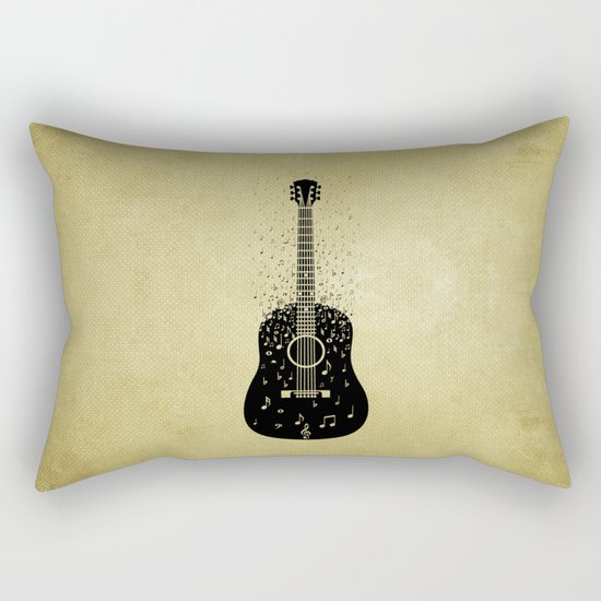 Musical ascension Rectangular Pillow