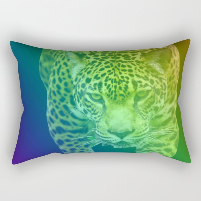 Jaguar lgbt Rectangular Pillow